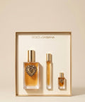 Devotion by Dolce and Gabbana para Mujer - Set de Regalo de 3 Pzas Spray EDP de 3.3 Oz, Spray EDP de 0.33 Oz, Splash EDP de 0.17 Oz