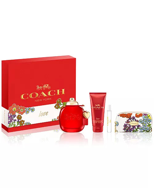 Beauty
Perfume
COACH
4-Pc. COACH Love Eau de Parfum Gift Set